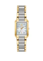 Women's  Bianca Gold Tone Stainless Steel Bracelet Watch