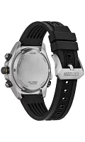 Citizens Mens Promaster Eco Combination Black Polyurethane Strap Watch