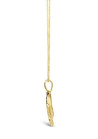 1/8 ct. t.w. Chocolate Diamond® and 1/6 ct. t.w. Nude Diamond™ Heart Pendant Necklace in 14K Honey Gold™