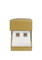 5/8 ct. t.w. Chocolate Diamonds® and 1/4 ct. t.w. Nude Diamonds™ Earrings in 14k Vanilla Gold®