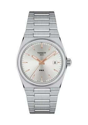 Unisex PRX 40205 35 Millimeter Watch in Stainless Steel