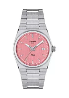 Stainless Steel Pink Bracelet Watch