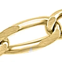 Men's 8.5" Bracelet in Gold Over Sterling Silver