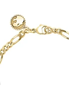 Men's 8.5" Bracelet in Gold Over Sterling Silver