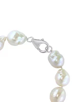 Freshwater Baroque Pearl 7" Bracelet in Sterling Silver