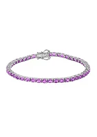 8.2 ct. t.w. Natural Amethyst Bracelet in Sterling Silver 