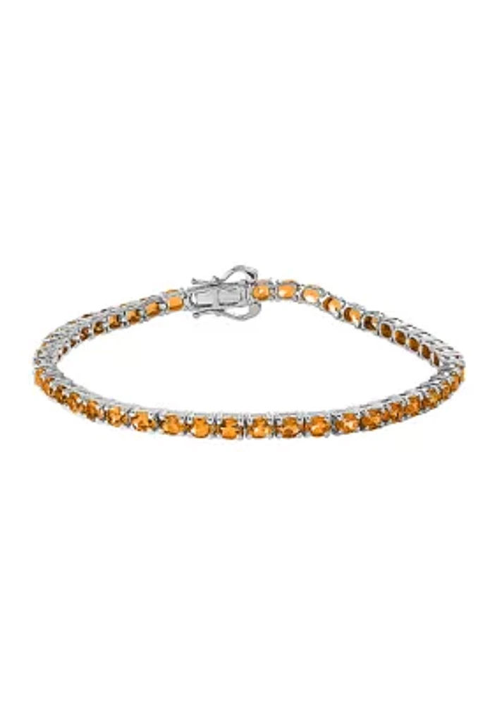 8.2 ct. t.w. Natural Citrine Bracelet in Sterling Silver