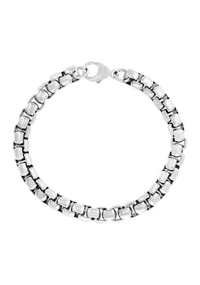 Men's Sterling Silver 8.5 Inch Link Bracelet 