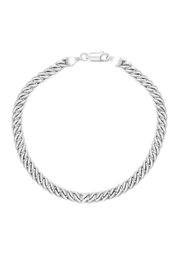 Men's Sterling Silver  8.5 Inch Link Bracelet