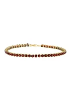 6.45 ct. t.w. Garnet Bracelet in 14K Yellow Gold