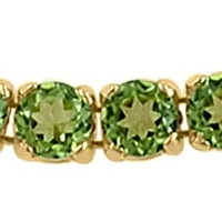 4.8 ct. t.w. Peridot Bracelet in 14K Yellow Gold