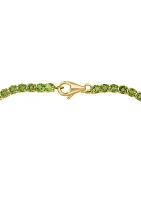 4.8 ct. t.w. Peridot Bracelet in 14K Yellow Gold