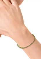 4.8 ct. t.w. Peridot Bracelet in 14K Yellow Gold
