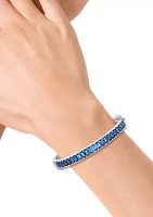 Sterling Silver London Blue Topaz Bangle