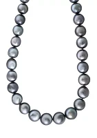 Fresh Water Pearl Necklace in 18k White Gold 