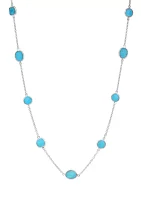 Sterling Silver Turquoise Necklace