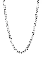 Men's 22 Inch Sterling Silver Link Chain 