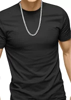 Men's 22 Inch Sterling Silver Link Chain 