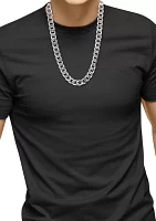  Men's Sterling Silver 22 Inch Link Chain 