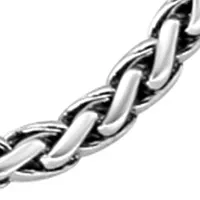 Men's 22 Inch Chain Necklace in Sterling Silver