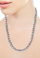 6-7 Millimeter Gray Freshwater Pearls Necklace 