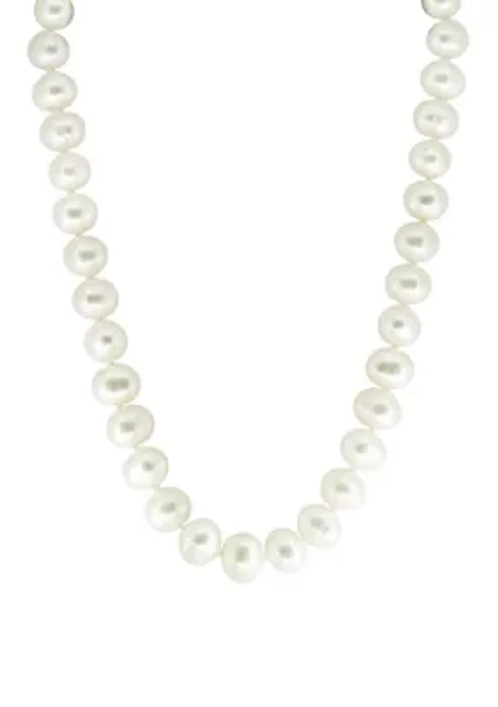 Sterling Silver Freshwater Pearl Necklace