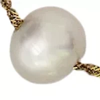 Freshwater Pearl Strand Necklace in 14k Yellow Gold