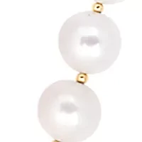 14K Yellow Gold Freshwater Pearl 24" Necklace