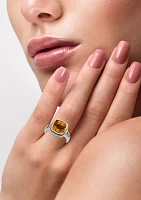 4 ct. t.w. Citrine Ring in Sterling Silver 