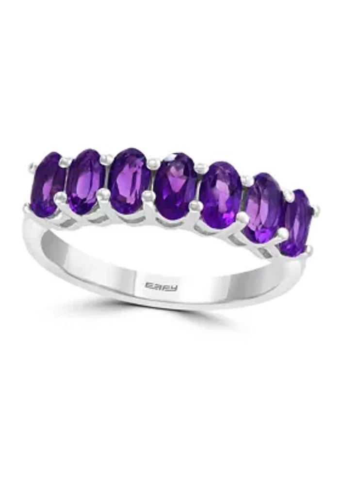 1.65 ct. t.w. Purple Amethyst Ring in Sterling Silver