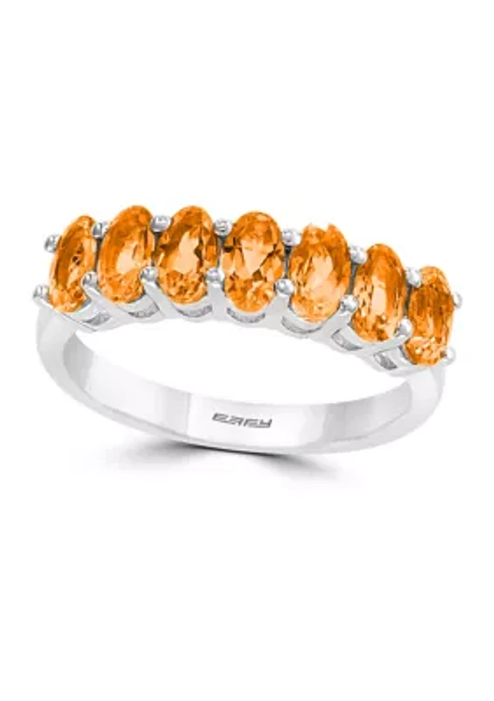 1.65 ct. t.w. Citrine Ring in Sterling Silver