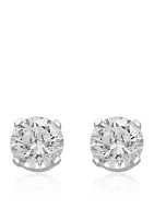 1/3 ct. t.w. Classic Diamond Studs in 14K White Gold