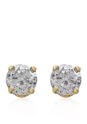 ct. t.w. Classic Diamond Stud Earrings in 14K Gold