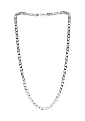 24'' Sterling Silver Chain Necklace