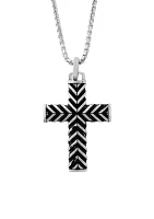 Sterling Silver Cross Pendant Necklace