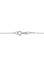 1 ct. t.w. Lab Created Diamond Cross Necklace in 14K White Gold 