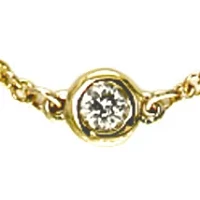 Diamond Necklace in 14K Yellow Gold