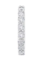 14K White Gold 1.96 ct. t.w. Diamond Eternity Band