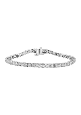 5.93 ct. t.w. Lab Created Diamond Tennis Bracelet in 14K White Gold