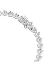 3 ct. t.w. Miracle Set Diamond Tennis Bracelet in 14K White Gold