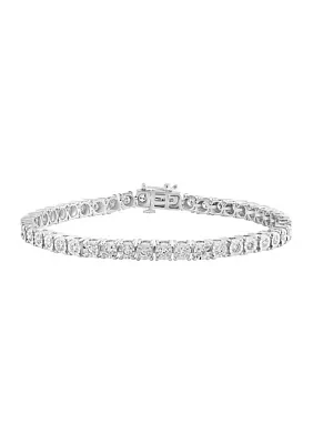 2 ct. t.w. Diamond Tennis Bracelet in 14K White Gold