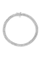 1/2 ct. t.w. Diamond Tennis Bracelet in Sterling Silver