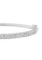 1 ct. t.w. Diamond Miracle Set Tennis Bracelet in Sterling Silver