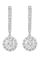 1.95 ct. t.w. Lab Grown Diamond Earrings in 14K White Gold