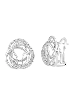 5/8 ct. t.w. Diamond Earrings in 14K White Gold