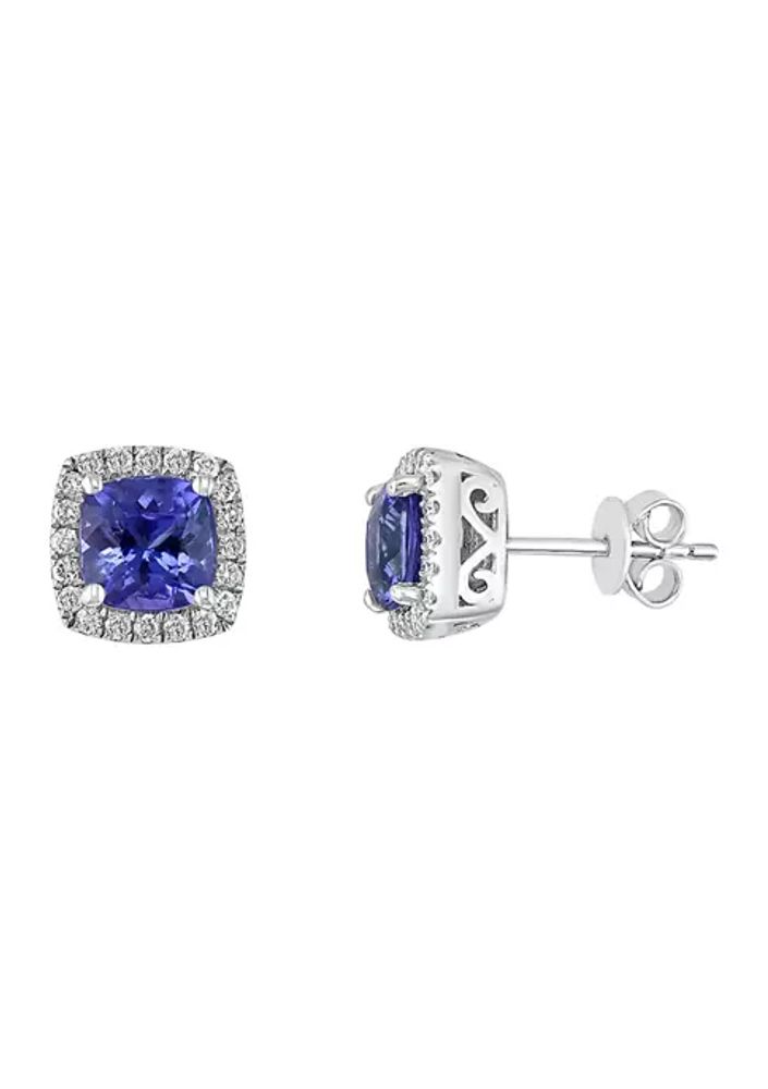 1 ct tanzanite earrings