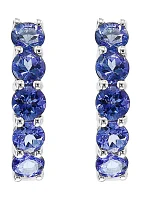 2.66 ct. t.w. Tanzanite Earrings in Sterling Silver