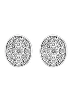 1/4 ct. t.w. Diamond Earrings in Sterling Silver