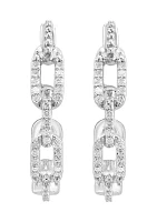 1/8 ct. t.w. Diamond Earrings in Sterling Silver