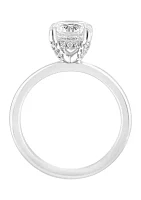 1.59 ct. t.w. Lab-Created Diamond Solitaire Ring in 14K White Gold